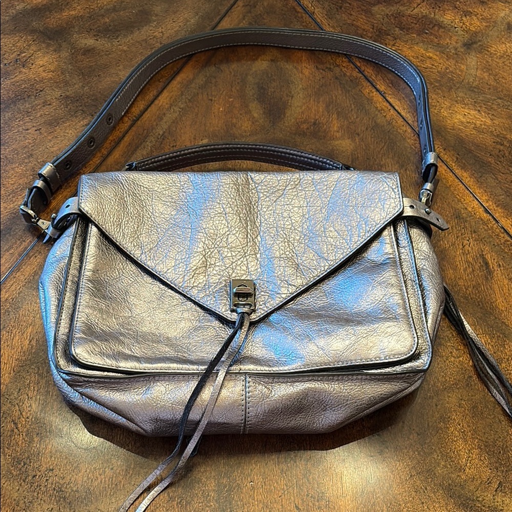 Rebecca Minkoff Metallic Shoulder Bag - Picture 4 of 9